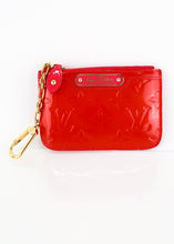 Load image into Gallery viewer, Louis Vuitton Monogram Vernis Key Pouch Rose Pop