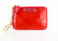 Load image into Gallery viewer, Louis Vuitton Monogram Vernis Key Pouch Rose Pop