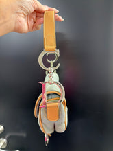 Load image into Gallery viewer, Dior Light Denim Saddle Bag