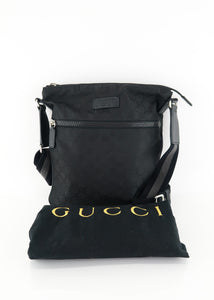 Gucci Monogram Messenger Black