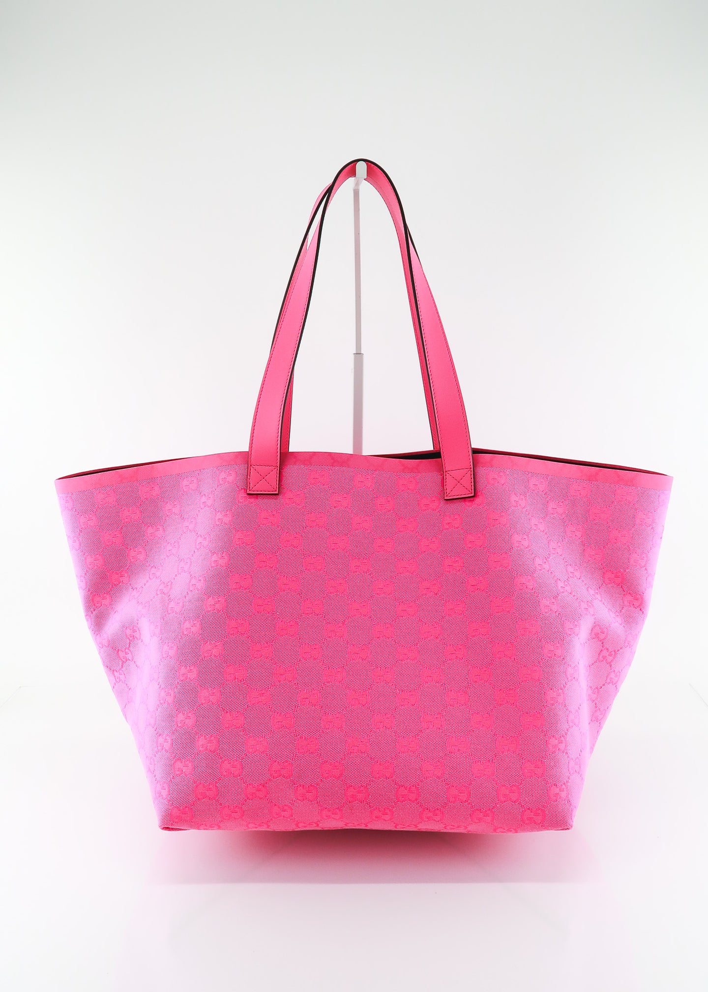 Gucci GG Medium Canvas Tote Bag Pink