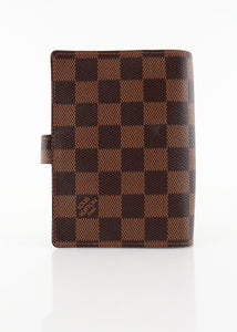 Louis Vuitton Damier Ebene Agenda PM