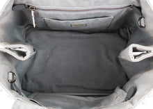 Load image into Gallery viewer, Prada Canapa Studded Crystal 2 Way Tote Grey