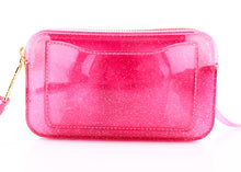 Load image into Gallery viewer, Marc Jacobs Small Snapshot Glitter Jelly Pink