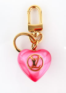 Louis Vuitton Beloved Heart Key Holder Pink