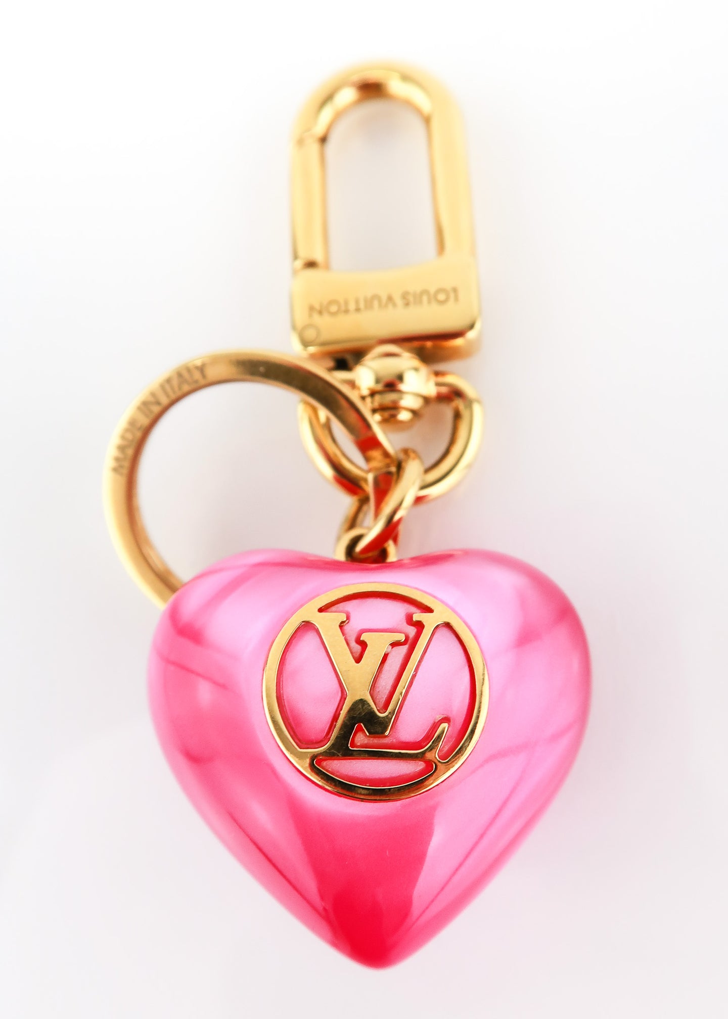 Louis Vuitton Beloved Heart Key Holder Pink