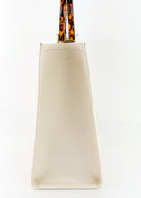 Load image into Gallery viewer, Fendi Medium Calfskin Sunshine Tote Ivory