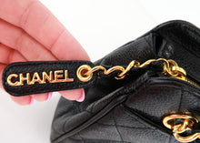 Load image into Gallery viewer, Chanel Vintage Caviar Quilted Shoulder Bag Black