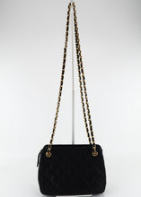 Load image into Gallery viewer, Chanel Vintage Caviar Quilted Shoulder Bag Black