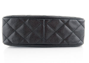 Chanel Vintage Caviar Quilted Shoulder Bag Black