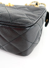 Load image into Gallery viewer, Chanel Vintage Caviar Quilted Shoulder Bag Black