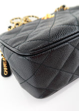 Load image into Gallery viewer, Chanel Vintage Caviar Quilted Shoulder Bag Black