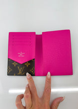 Load image into Gallery viewer, Louis Vuitton Monogram Colormania Passport Fuchsia