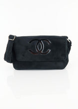 Load image into Gallery viewer, Chanel Terry Messenger Black on Black