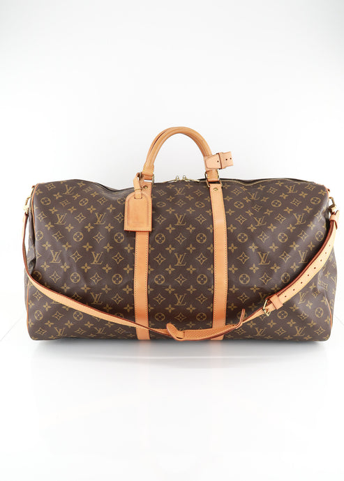 Louis Vuitton Monogram Keepall 60 Bandouliere