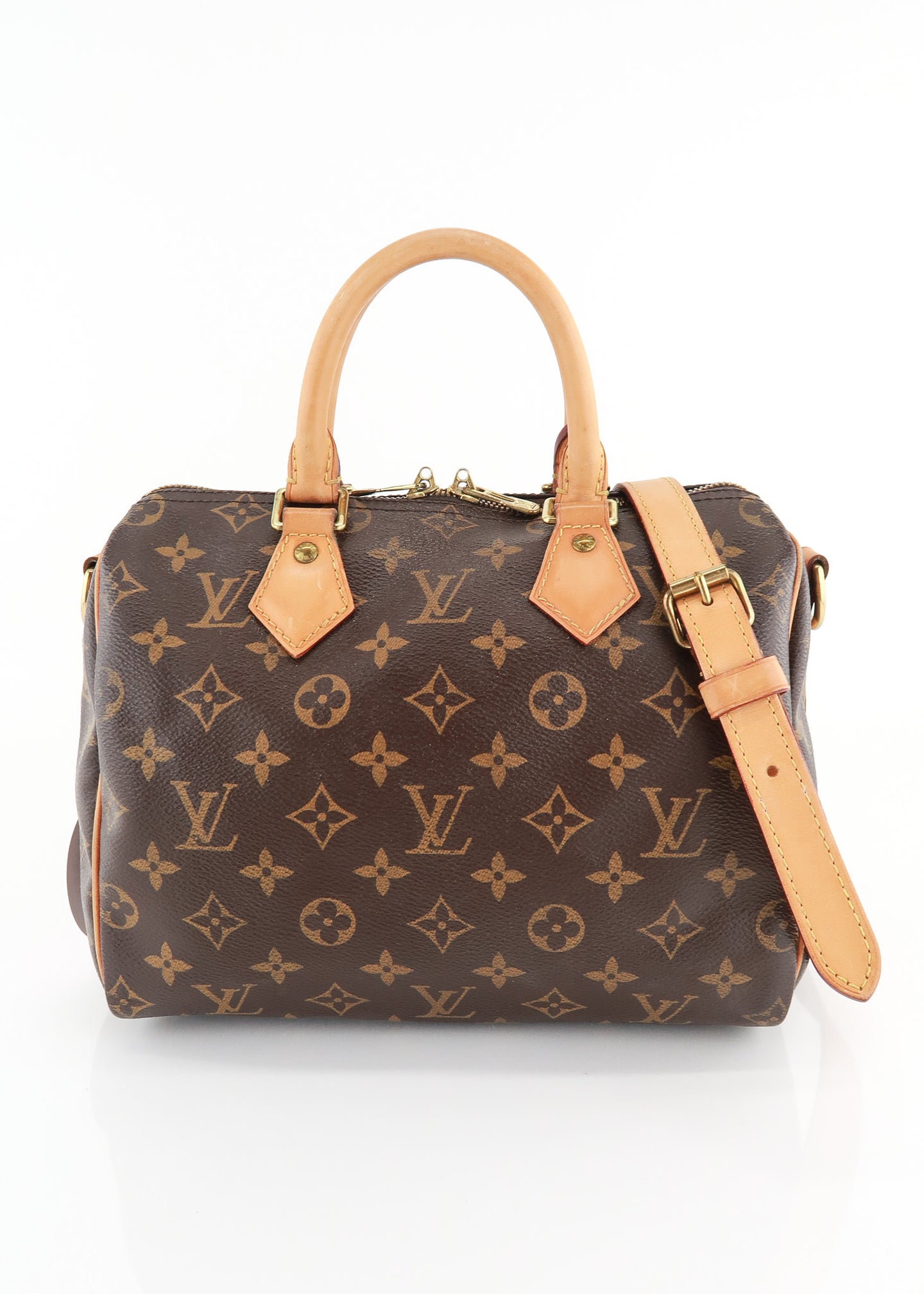 Louis Vuitton Monogram Speedy 25 Bandouliere