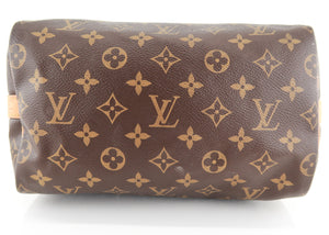 Louis Vuitton Monogram Speedy 25 Bandouliere