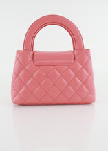 Load image into Gallery viewer, Chanel Shiny Aged Calfskin Quilted Nano Kelly Coral Pink