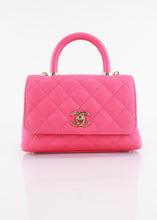 Load image into Gallery viewer, Chanel Caviar Mini Coco Handle Pink