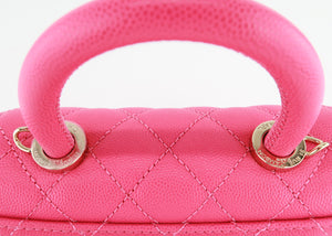 Chanel Caviar Mini Coco Handle Pink