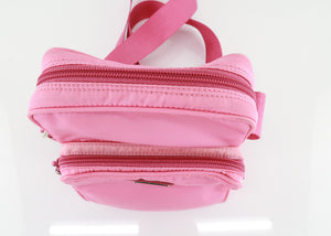 Prada Nylon Vela Sport Crossbody Light Pink