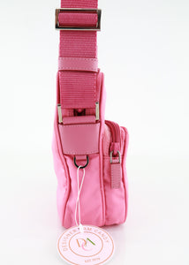 Prada Nylon Vela Sport Crossbody Light Pink