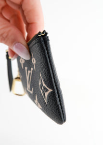 Louis Vuitton Bicolor Monogram Cles Key Pouch