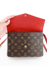 Load image into Gallery viewer, Louis Vuitton Monogram Twice Pochette Red