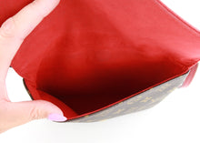 Load image into Gallery viewer, Louis Vuitton Monogram Twice Pochette Red
