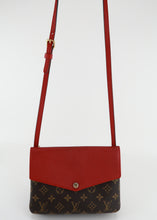 Load image into Gallery viewer, Louis Vuitton Monogram Twice Pochette Red