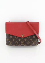 Load image into Gallery viewer, Louis Vuitton Monogram Twice Pochette Red
