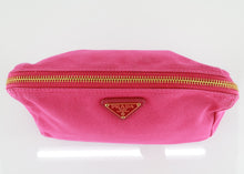 Load image into Gallery viewer, Prada Canvas Canapa Pouch Pink