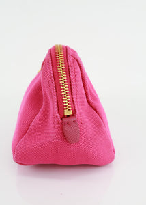 Prada Canvas Canapa Pouch Pink