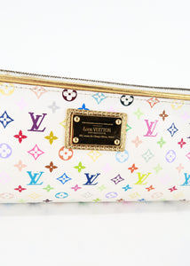 Louis Vuitton Multicolor White Kate Wristlet