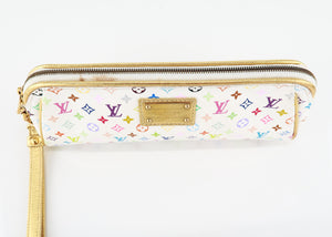 Louis Vuitton Multicolor White Kate Wristlet