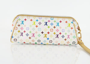 Louis Vuitton Multicolor White Kate Wristlet