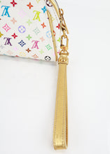 Load image into Gallery viewer, Louis Vuitton Multicolor White Kate Wristlet