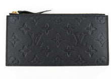 Load image into Gallery viewer, Louis Vuitton Empreinte Zip Felicie Insert Black