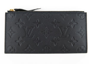 Louis Vuitton Empreinte Zip Felicie Insert Black