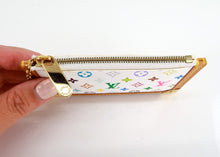 Load image into Gallery viewer, Louis Vuitton Monogram Multicolor Cles Key Pouch White