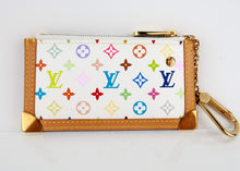 Load image into Gallery viewer, Louis Vuitton Monogram Multicolor Cles Key Pouch White