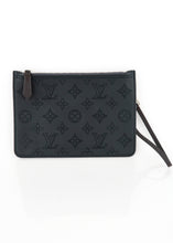 Load image into Gallery viewer, Louis Vuitton Mahina Blossom Pochette Black