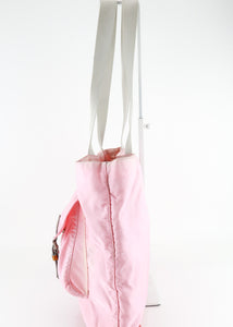 Prada Nylon Tote Light Pink