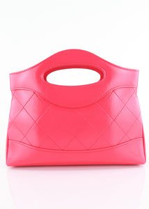 Chanel Nano 31 Shiny Crumpled Calfskin Hot Pink