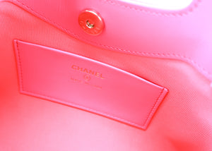 Chanel Nano 31 Shiny Crumpled Calfskin Hot Pink