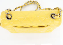 Load image into Gallery viewer, Chanel Mini Matelasse Flap Patent Yellow