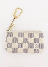 Load image into Gallery viewer, Louis Vuitton Damier Azur Cles Key Pouch