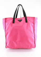 Load image into Gallery viewer, Prada Nylon Hot Pink Tote