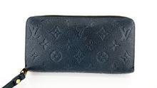 Load image into Gallery viewer, Louis Vuitton Empreinte Zippy Wallet Black