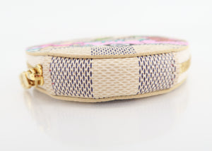 Louis Vuitton Damier Azur Holiday Cles Clip Limited Edition